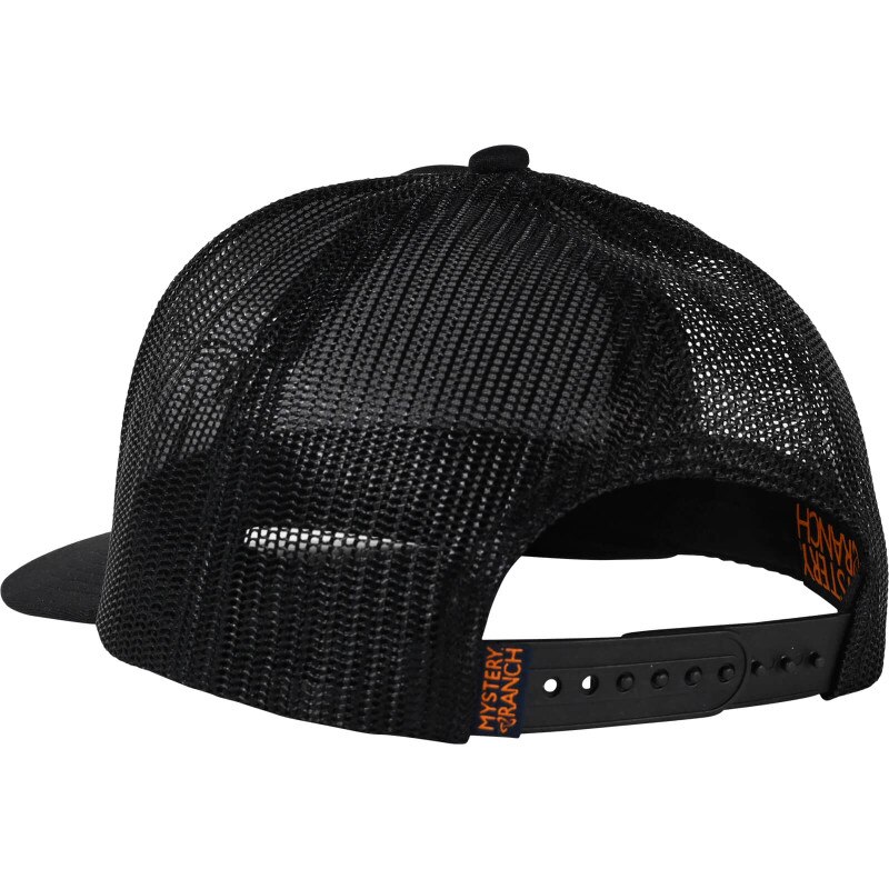 Spinner Trucker Hat - Black (Back)